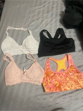 Girls medium sport bras and Bralette